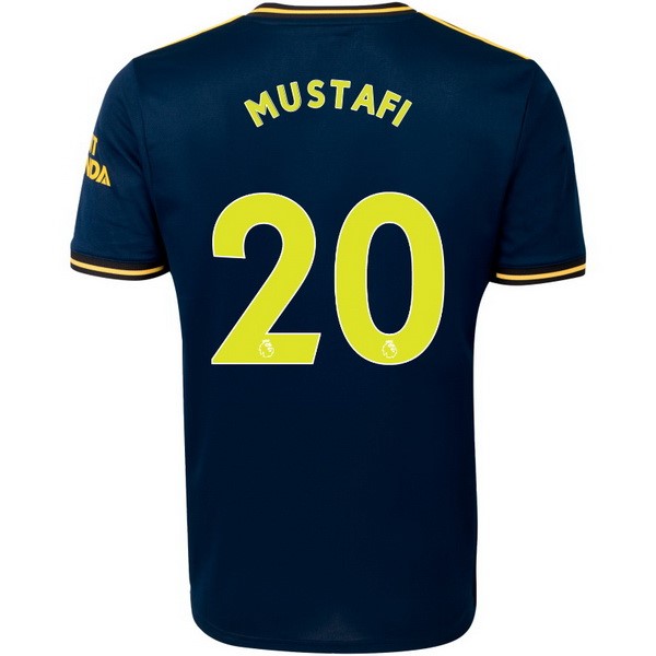 Trikot Arsenal NO.20 Mustafi Ausweich 2019-20 Blau Fussballtrikots Günstig